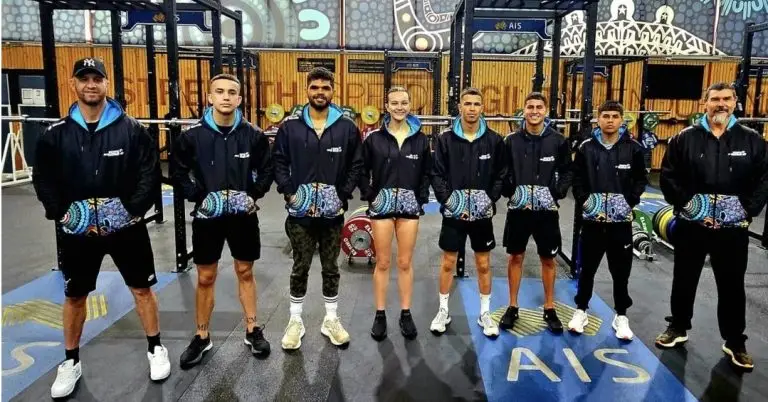 Indigenous boxing team at AIS