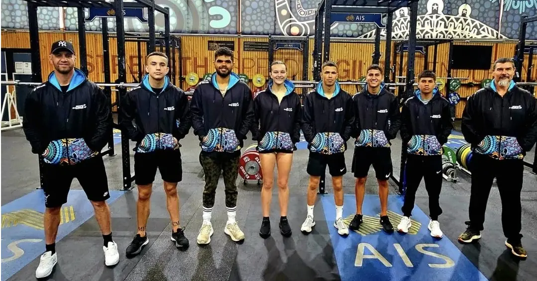 Indigenous boxing team at AIS